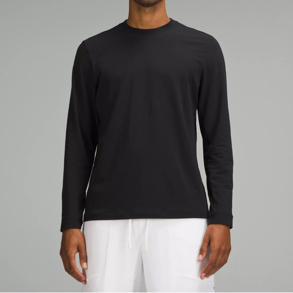 Cotton Citizen men’s Black Long Sleeve Crew Neck T-Shirt Size Medium. Supima